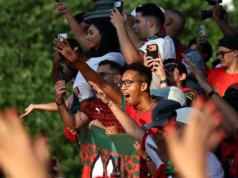 El caos estalla en el oeste de Londres después de que Francia venciera a Marruecos