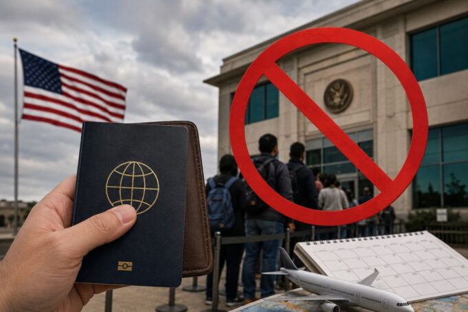 Estados Unidos pausa las citas para visas de inmigrantes en todo el mundo bajo el gobierno de Trump