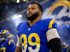 Aaron Donald está cerca de decidir su regreso a la NFL con Los Angeles Rams