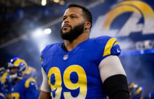 Aaron Donald está cerca de decidir su regreso a la NFL con Los Angeles Rams