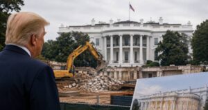 Tribunal ordena detener el salón de baile de Trump en la Casa Blanca
