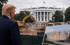 Tribunal ordena detener el salón de baile de Trump en la Casa Blanca