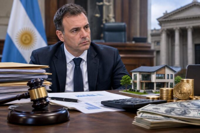 Manuel Adorni presenta ante la Justicia una explicación sobre su patrimonio