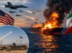 Estados Unidos destruye cinco petroleros iraníes mientras Irán ataca una base estadounidense en Jordania