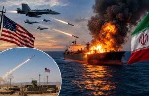 Estados Unidos destruye cinco petroleros iraníes mientras Irán ataca una base estadounidense en Jordania