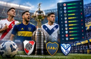 Tabla anual 2026: Boca y River pelean por las copas internacionales mientras Argentinos lidera