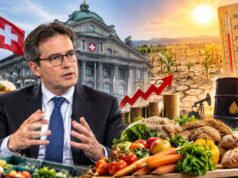 Banco Nacional Suizo vigila el impacto del calor en los precios de los alimentos