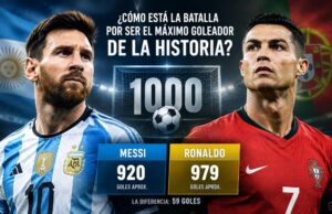 Messi y Cristiano Ronaldo, frente a frente por el sueño de los 1.000 goles