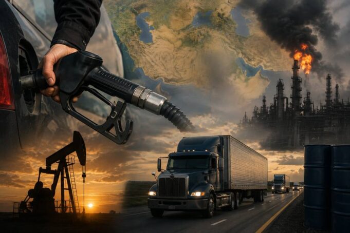 El diésel alcanza un récord en Estados Unidos: la guerra con Irán amenaza con encarecer el transporte y los alimentos