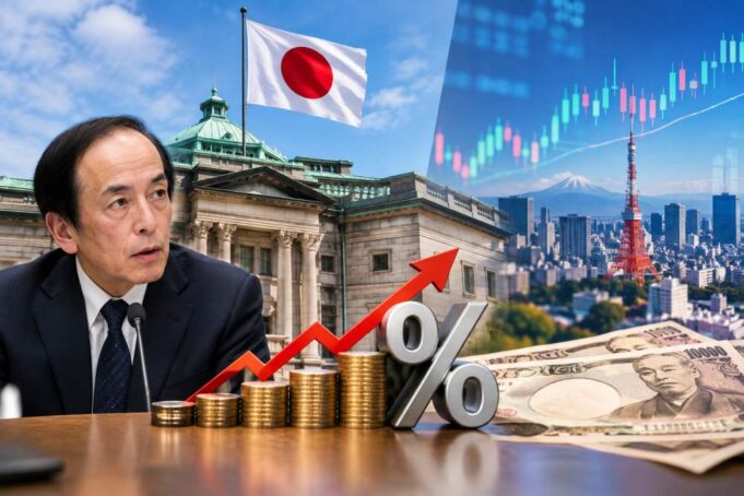 Japón eleva los tipos de interés a su nivel más alto en 31 años ante el aumento de los precios
