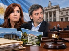 Unifican los juicios Hotesur y Los Sauces: Cristina y Máximo Kirchner afrontarán un único proceso