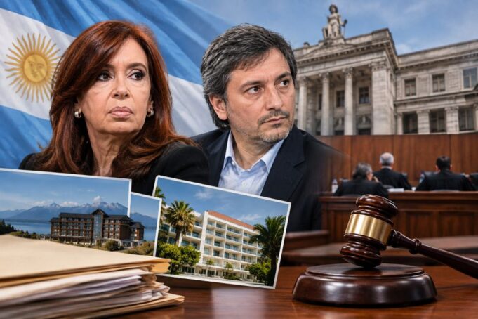 Unifican los juicios Hotesur y Los Sauces: Cristina y Máximo Kirchner afrontarán un único proceso