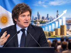 Javier Milei promete más inversiones para Argentina y anticipa una victoria electoral en 2027