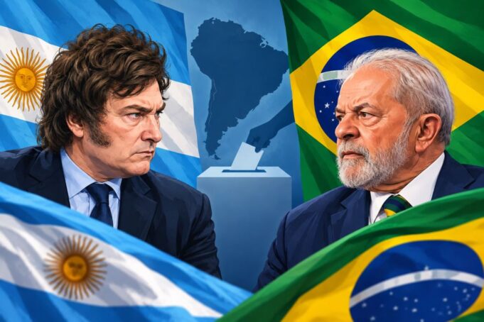 Brasil acusa nuevamente a Javier Milei de interferir en las elecciones presidenciales