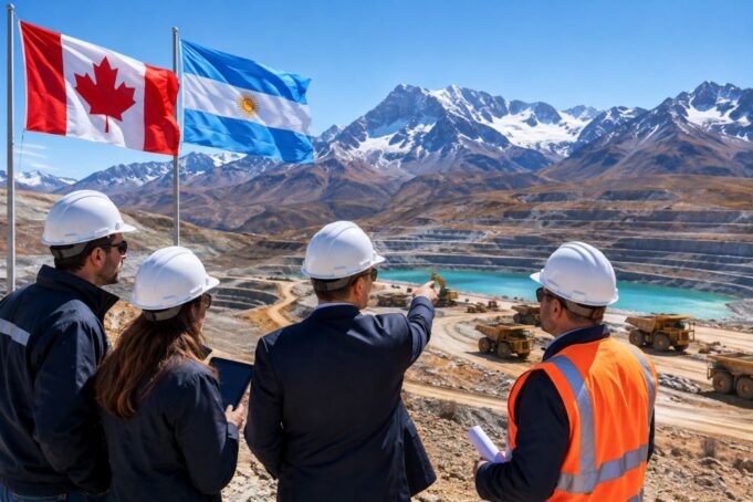 Inversores mineros de Canadá ponen la mira en Argentina y buscan crear un corredor financiero andino