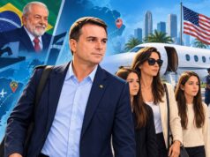 Flávio Bolsonaro llega a Florida tras perder las elecciones presidenciales de Brasil