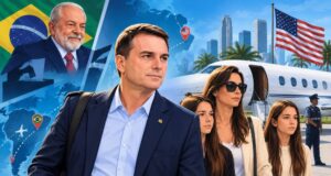 Flávio Bolsonaro llega a Florida tras perder las elecciones presidenciales de Brasil