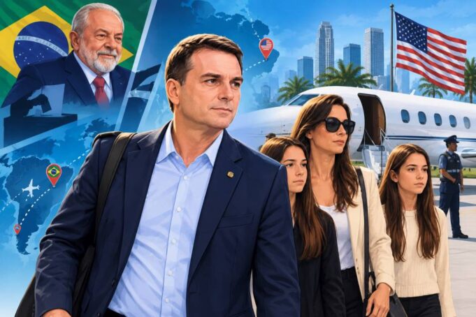 Flávio Bolsonaro llega a Florida tras perder las elecciones presidenciales de Brasil
