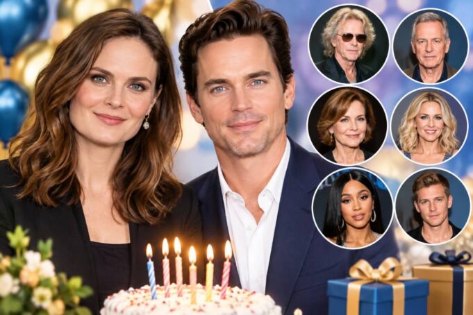 Emily Deschanel y Matt Bomer celebran sus cumpleaños este 11 de octubre: las estrellas que cumplen años hoy
